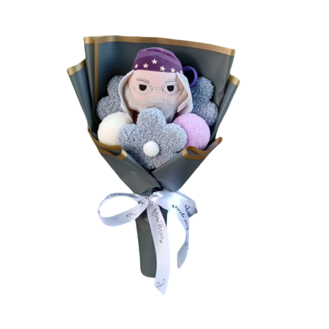 Kawaii Harry Potter Professor Albus Dumbledore Plush Bouquet