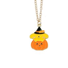Anime Sanrio Pompompurin Halloween Pumpkin Neck Chain Anime Sanrio Pompompurin Halloween Pumpkin Neck Chain