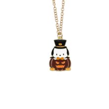 Anime Sanrio Pochacco Halloween Pumpkin Neck Chain Anime Sanrio Pochacco Halloween Pumpkin Neck Chain