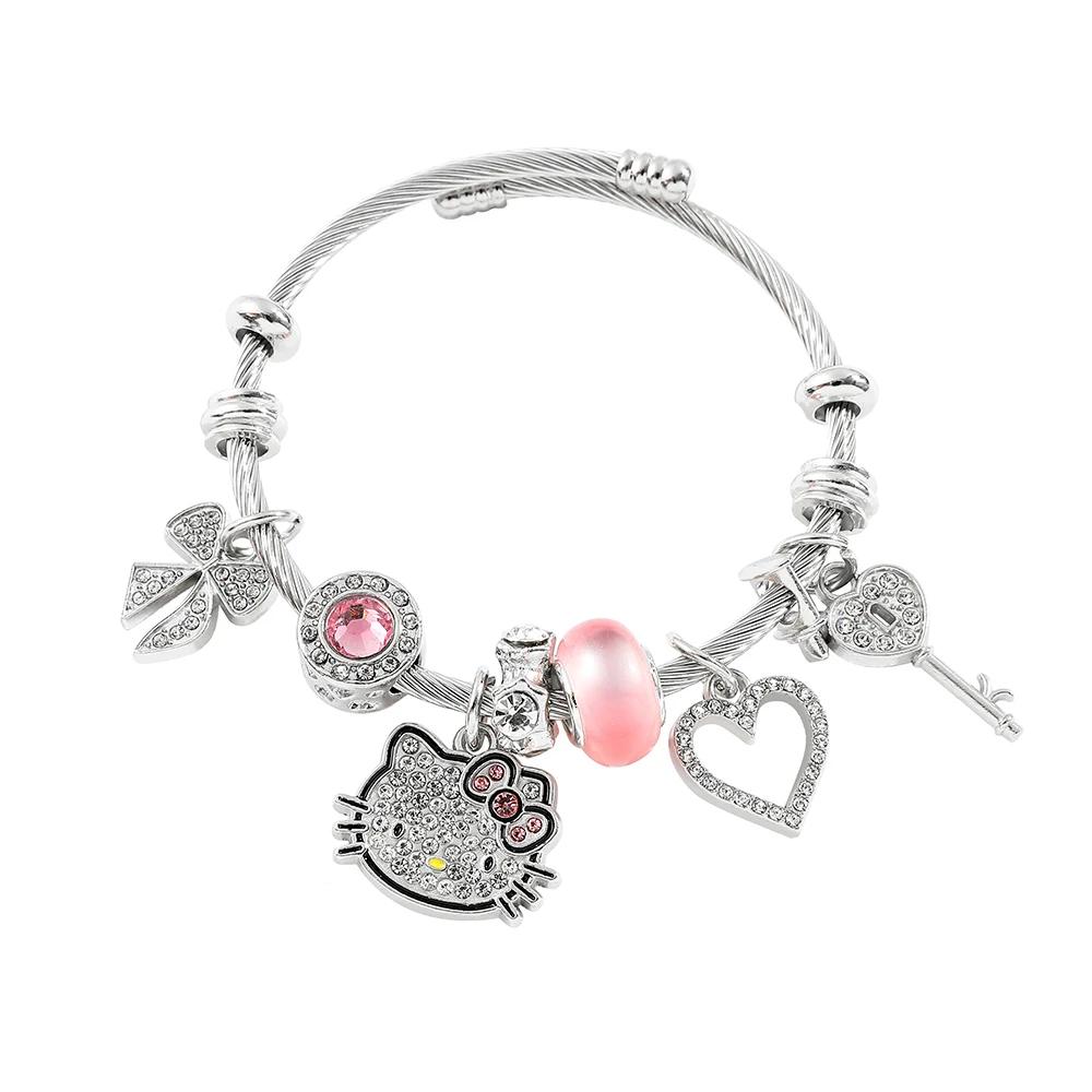 Anime Sanrio Hello Kitty Kawaii Adjustable Bracelet