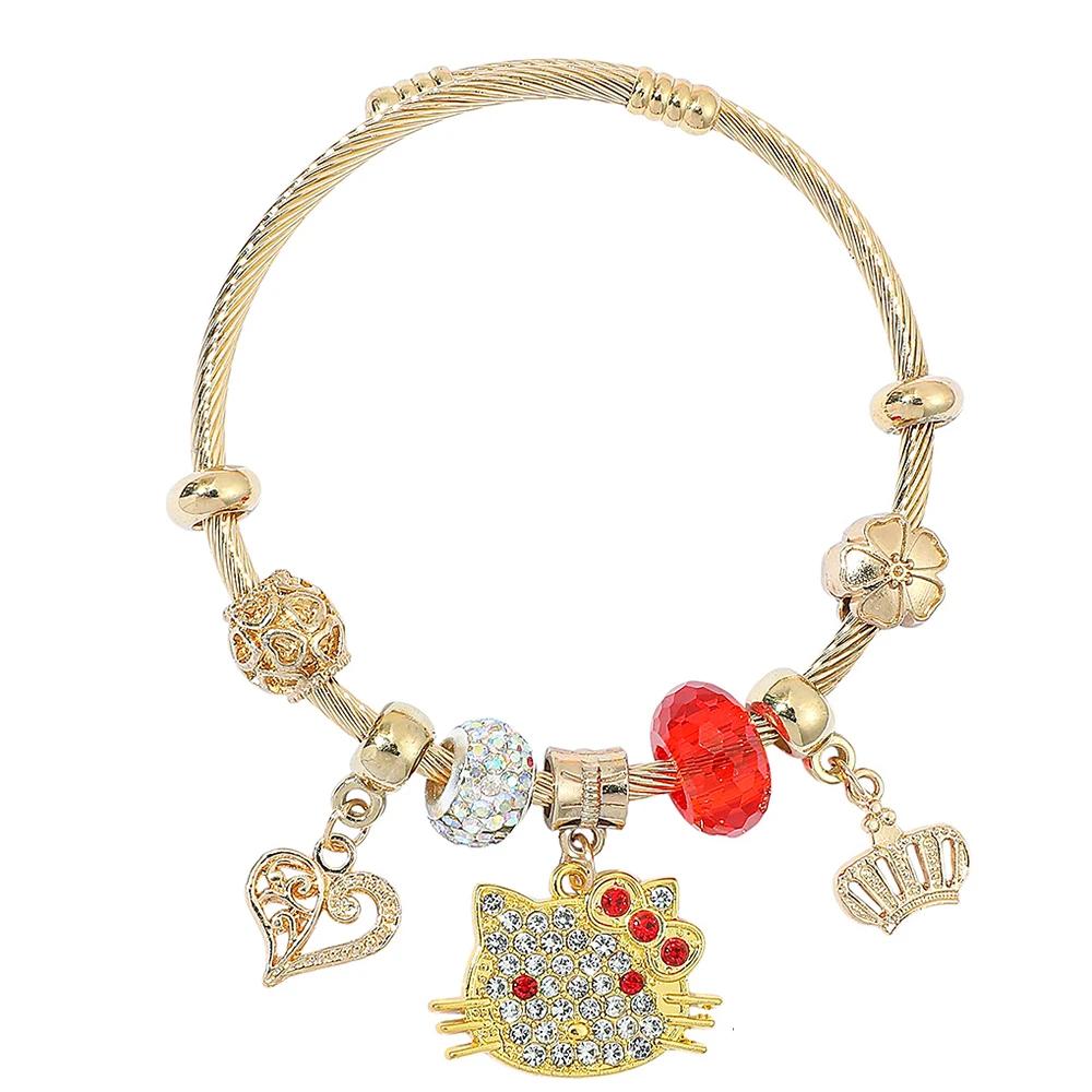 Sanrio Kawaii Hello Kitty Adjustable Bracelet Sanrio Kawaii Hello Kitty Adjustable Bracelet