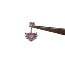 Sanrio Kawaii Heart Belly Button Ring Sanrio Kawaii Heart Belly Button Ring