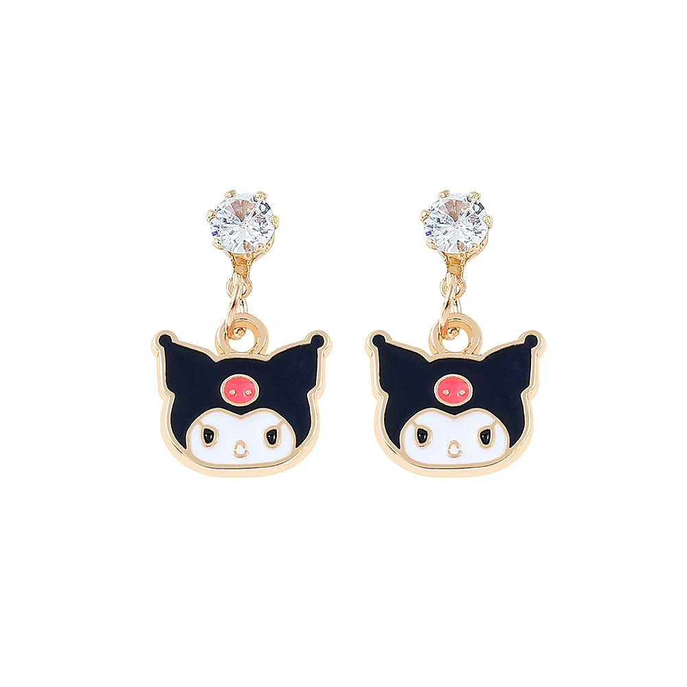 Anime Kawaii Sanrio Kuromi Stud Earring