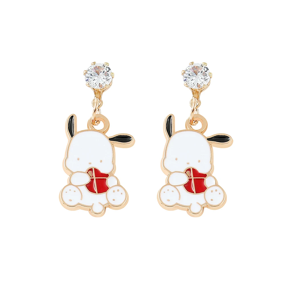 Anime Kawaii Sanrio Pochacco Stud Earring