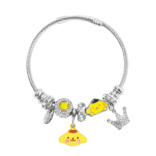 Kawaii Anime Sanrio Pompompurin Bracelet Kawaii Anime Sanrio Pompompurin Bracelet