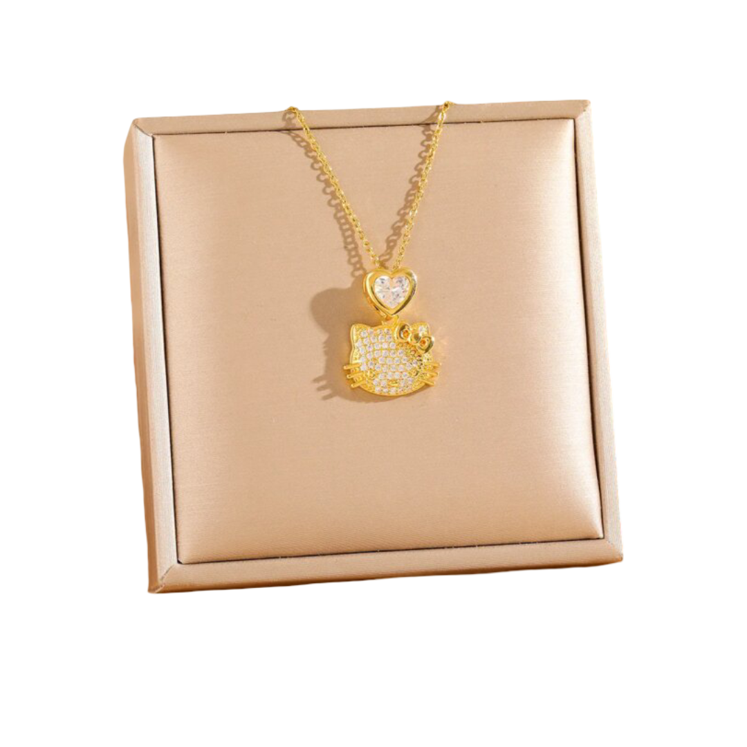 Cartoon Sanrio Hello Kitty Kawaii Stainless Steel Chain