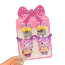 Anime Sanrio Kawaii Kuromi Earring Anime Sanrio Kawaii Kuromi Earring