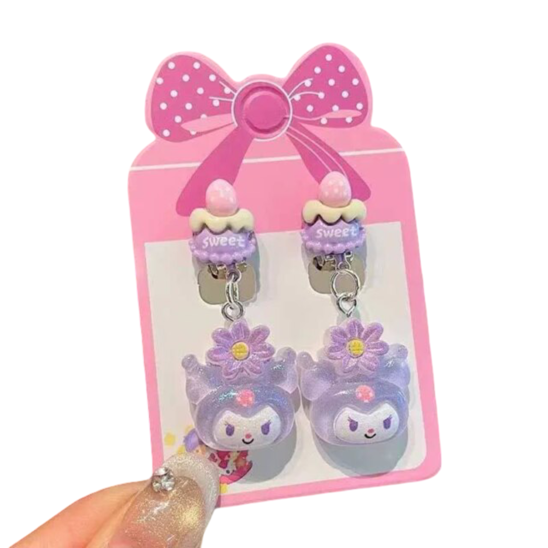 Kawaii Sanrio Kuromi Earring