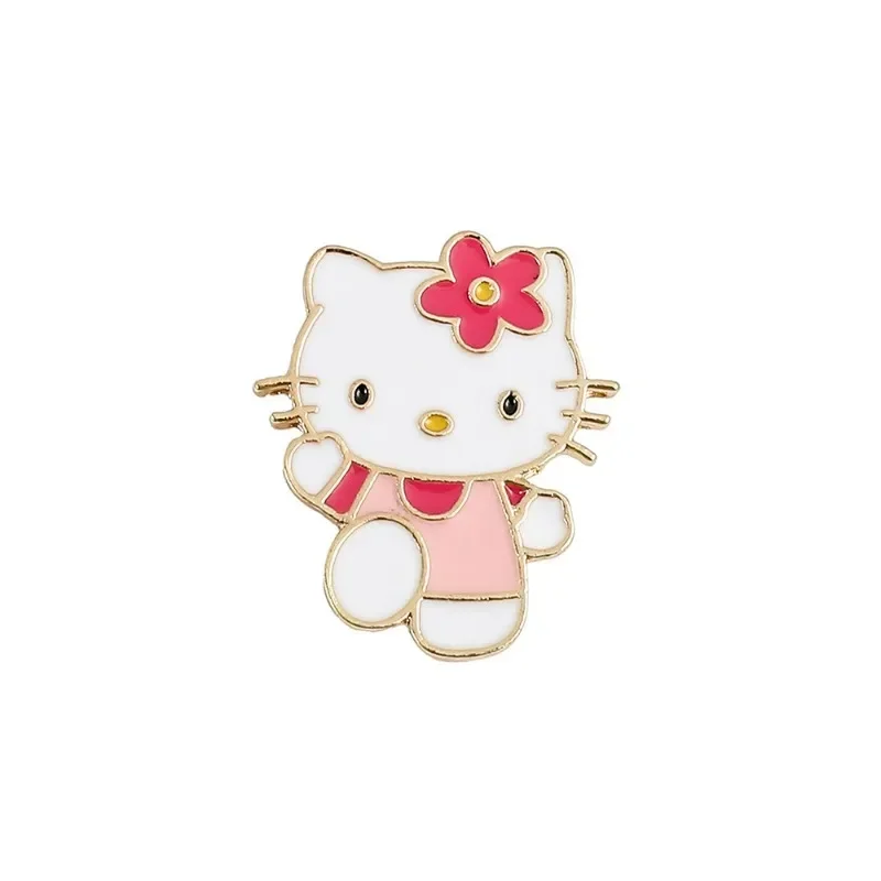 Kawaii Cartoon Sanrio Hello Kitty Brooch Kawaii Cartoon Sanrio Hello Kitty Brooch