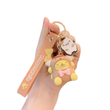 Kawaii Anime Sanrio Pompompurin Keychain Kawaii Anime Sanrio Pompompurin Keychain