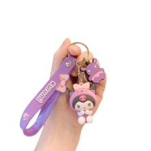 Kawaii Anime Sanrio Kuromi Keychain Kawaii Anime Sanrio Kuromi Keychain