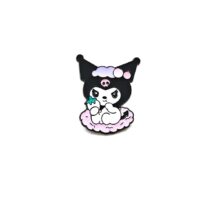 Kawaii Sanrio Cartoon Kuromi Metal Brooch Kawaii Sanrio Cartoon Kuromi Metal Brooch