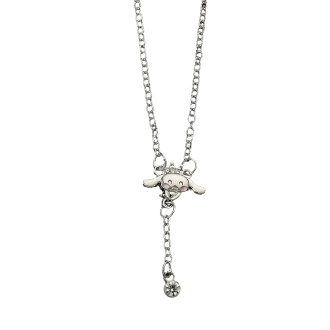 50cm Sanrio Kawaii Cinnamoroll Metal Neck Chain