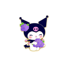 Kawaii Sanrio Kuromi Brooch Kawaii Sanrio Kuromi Brooch