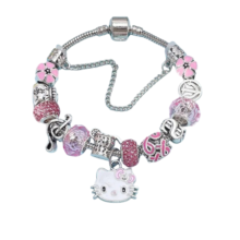 Sanrio Kawaii Hello Kitty Stainless Steel Bracelet Sanrio Kawaii Hello Kitty Stainless Steel Bracelet