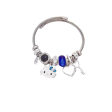 Sanrio Cartoon Hello Kitty Kawaii Beaded Diamond Bracelet Sanrio Cartoon Hello Kitty Kawaii Beaded Diamond Bracelet