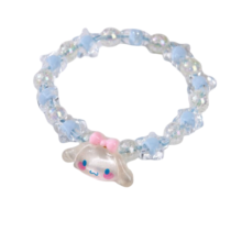 Kawaii Cartoon Cinnamoroll Beaded Crystal Bracelet Kawaii Cartoon Cinnamoroll Beaded Crystal Bracelet
