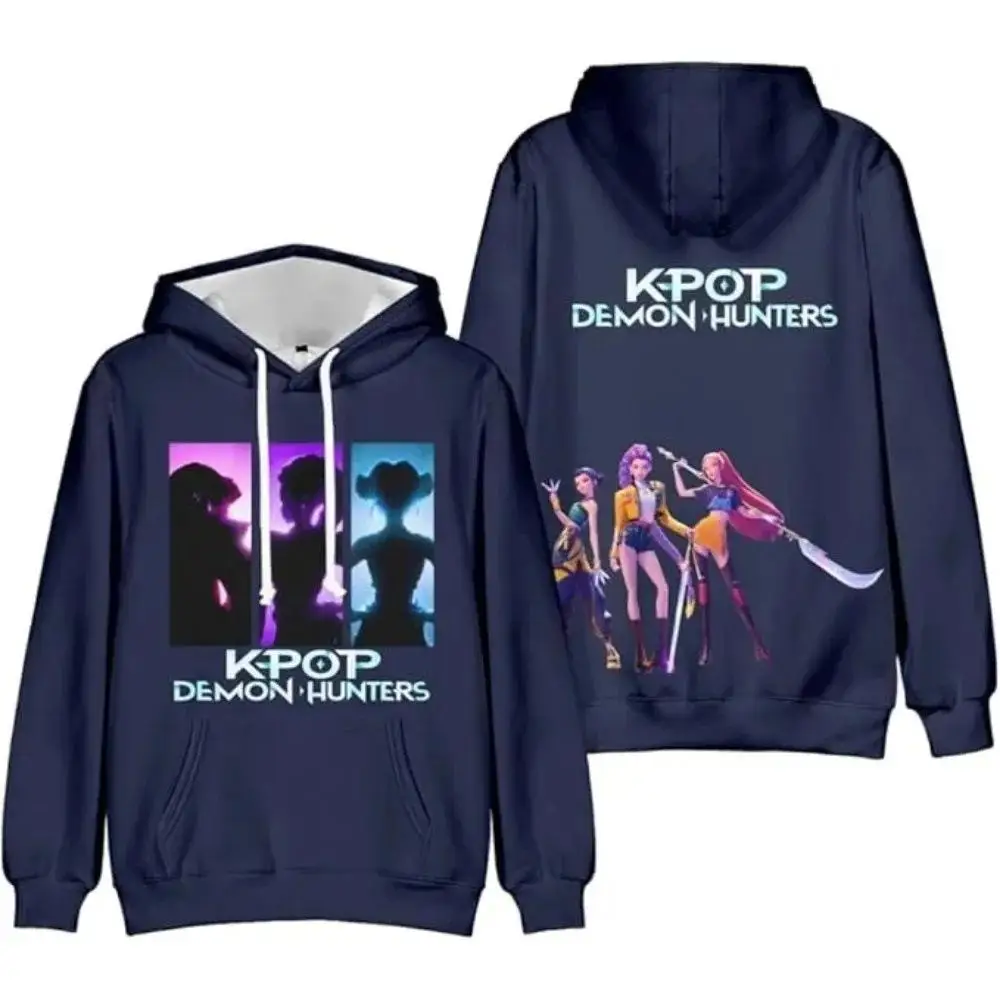KPop Demon Hunters Kawaii Printed Hoodie