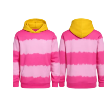 Pink Pattern Print Kawaii Hoodie Pink Pattern Print Kawaii Hoodie