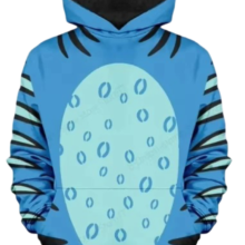 Kawaii KPop Demon Hunters Derpy Tiger Print Hoodie Kawaii KPop Demon Hunters Derpy Tiger Print Hoodie