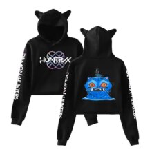 Kawaii KPop Demon Hunters Derpy Tiger Hoodie With Ears Kawaii KPop Demon Hunters Derpy Tiger Hoodie With Ears
