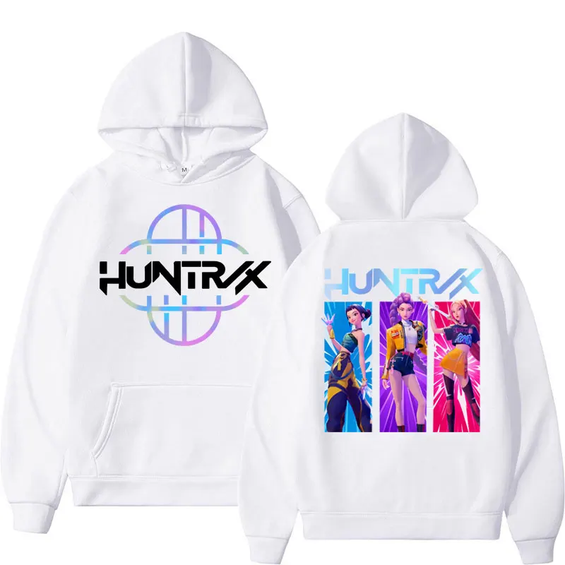 Kawaii Anime Character KPop Demon Hunters Long Sleeve Hoodie