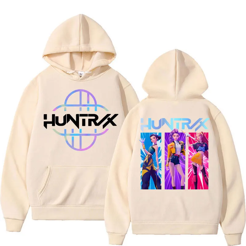 Kawaii Anime Character KPop Demon Hunters Long Sleeve Hoodie