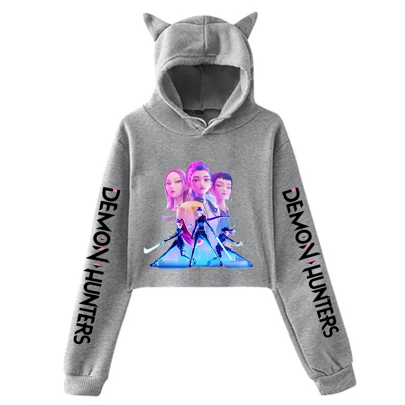Kawaii KPop Demon Hunters Anime Hoodie