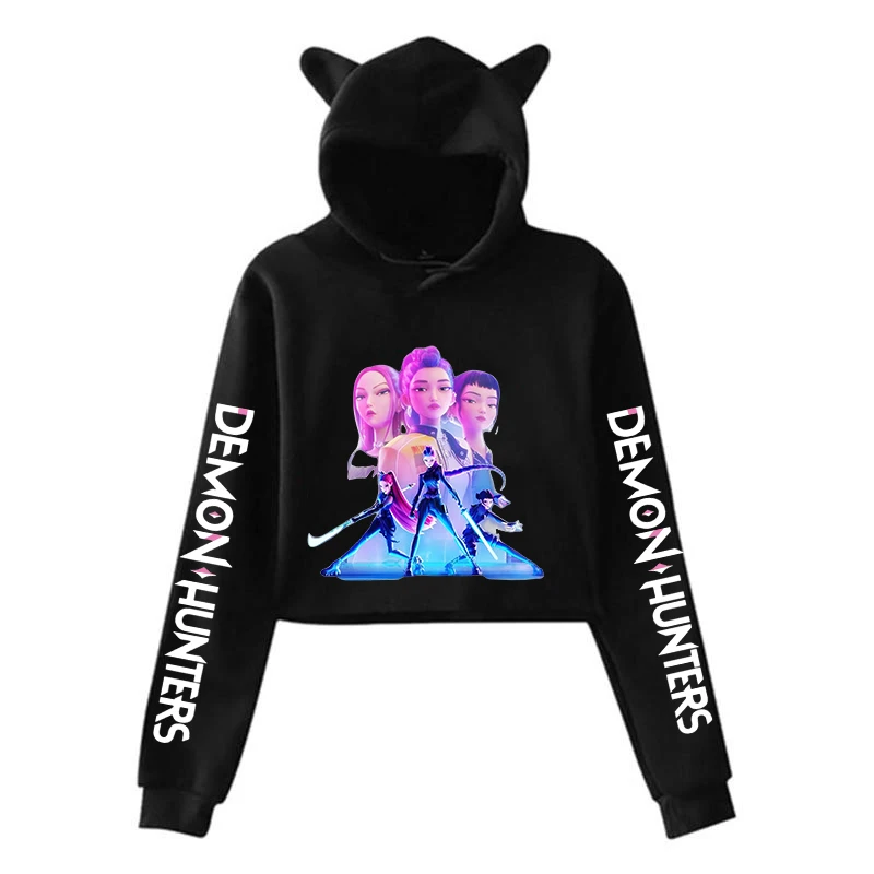 Kawaii KPop Demon Hunters Anime Hoodie