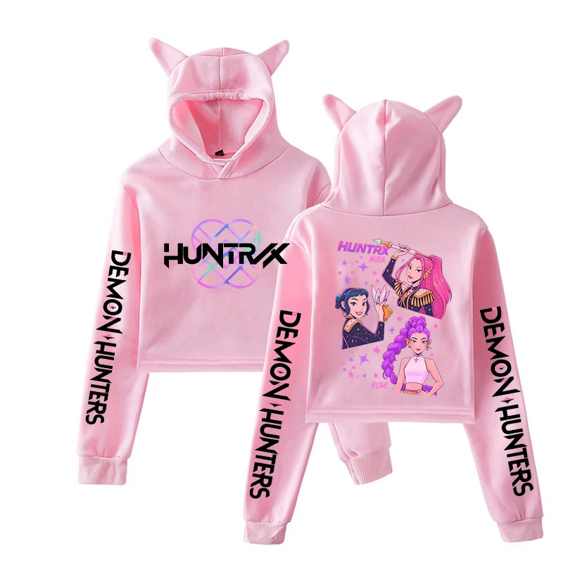 Kawaii Anime KPop Demon Hunters Pullover Hoodie