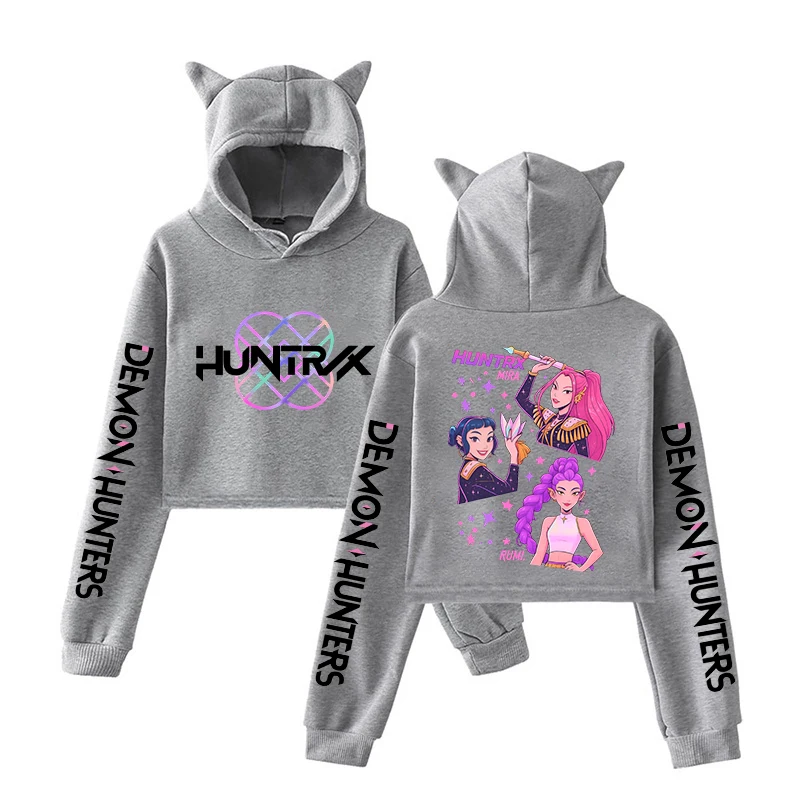 Kawaii Anime KPop Demon Hunters Pullover Hoodie
