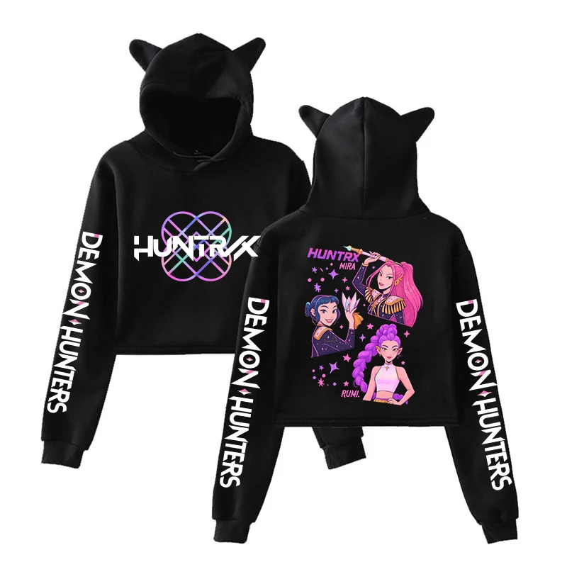 Kawaii Anime KPop Demon Hunters Pullover Hoodie