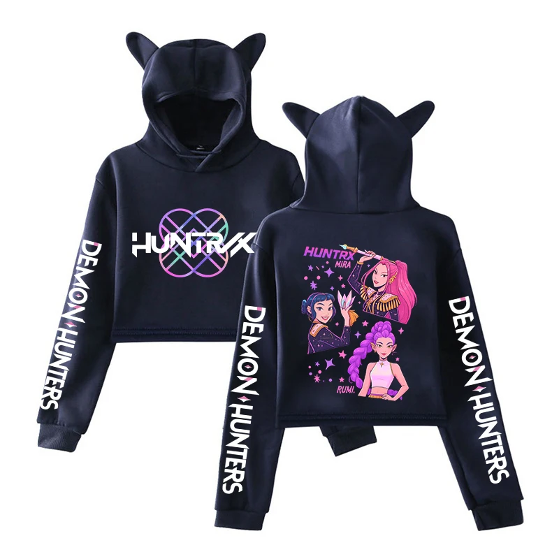Kawaii Anime KPop Demon Hunters Pullover Hoodie
