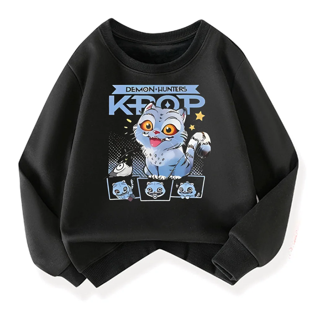 Kawaii KPop Demon Hunters Huntrix Polyester Hoodie