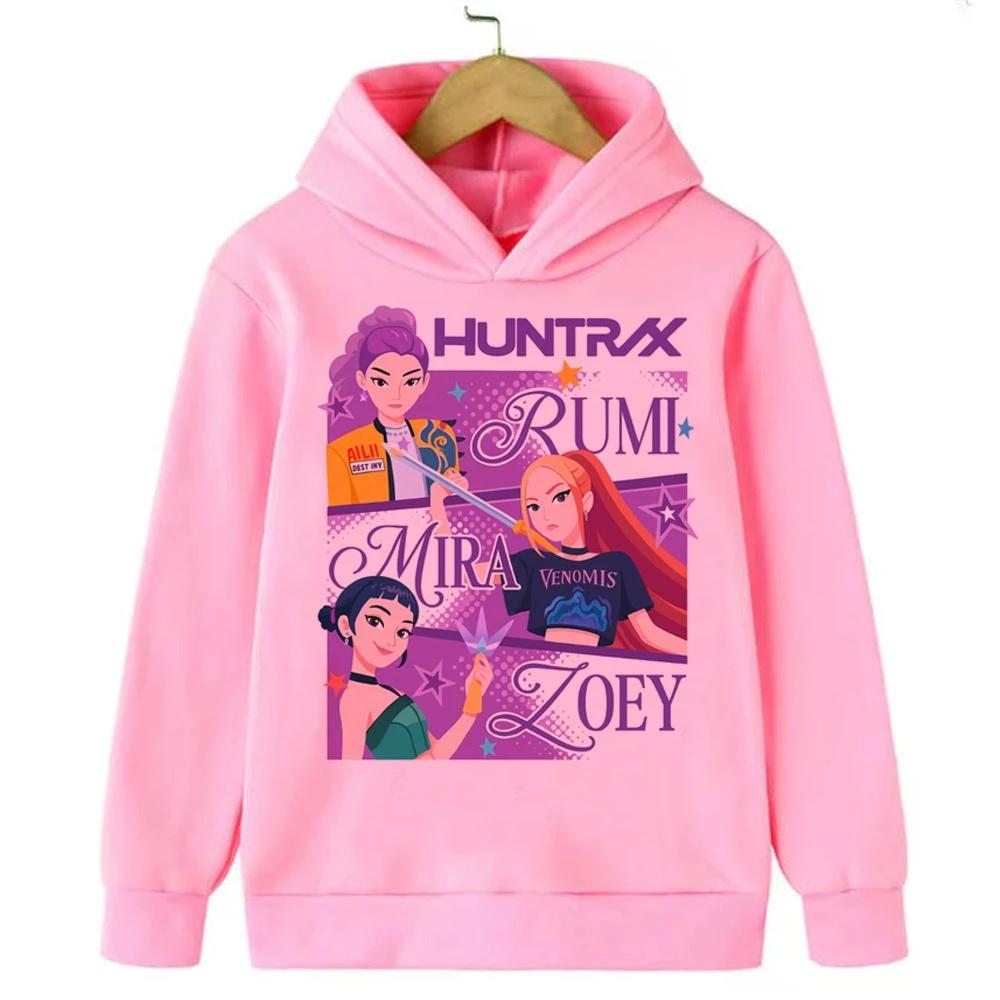 KPop Demon Hunters Polyester Kawaii Sweatshirt
