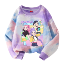 Anime KPop Demon Hunters Kids Kawaii Hoodie Anime KPop Demon Hunters Kids Kawaii Hoodie