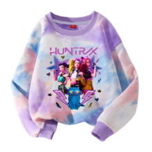 Anime Kawaii KPop Demon Hunters Kids Hoodie Anime Kawaii KPop Demon Hunters Kids Hoodie