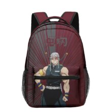 Kawaii Anime Demon Slayer Tengen Uzui Printed Backpack Kawaii Anime Demon Slayer Tengen Uzui Printed Backpack