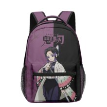 Kawaii Anime Demon Slayer Shinobu Kocho Printed Backpack Kawaii Anime Demon Slayer Shinobu Kocho Printed Backpack