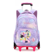 Anime KPop Demon Hunters Kawaii Trolley Backpack Anime KPop Demon Hunters Kawaii Trolley Backpack