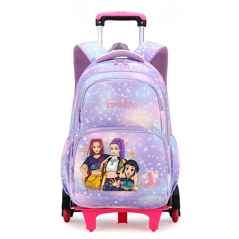 Anime Kawaii KPop Demon Hunters Trolley Backpack