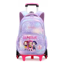KPop Demon Hunters Kawaii Trolley Backpack KPop Demon Hunters Kawaii Trolley Backpack