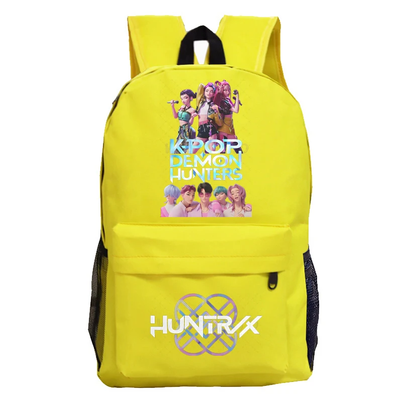 Anime KPop Demon Hunters Waterproof Kawaii Schoolbag
