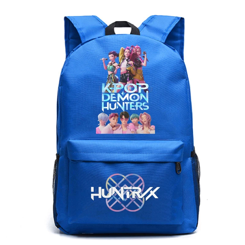 KPop Demon Hunters Anime Waterproof Kawaii Schoolbag