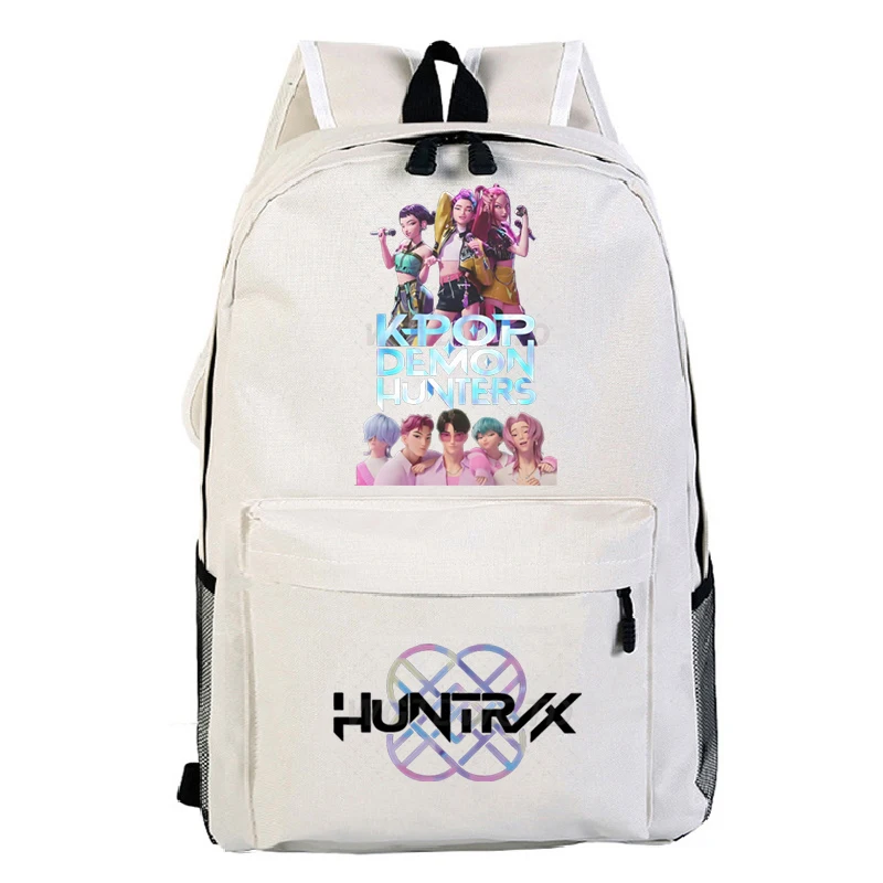 KPop Demon Hunters Kawaii Waterproof Schoolbag