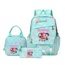3Pcs Kawaii KPop Demon Hunters School Bag 3Pcs Kawaii KPop Demon Hunters School Bag