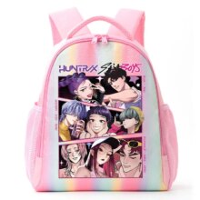 Kawaii KPop Demon Hunters And Saja Boys Backpack Kawaii KPop Demon Hunters And Saja Boys Backpack