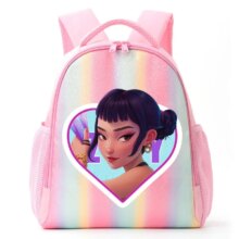 KPop Demon Hunters Zoey Kawaii Rainbow Backpack KPop Demon Hunters Zoey Kawaii Rainbow Backpack
