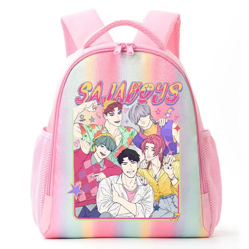 KPop Demon Hunters Kawaii Saja Boys Backpack