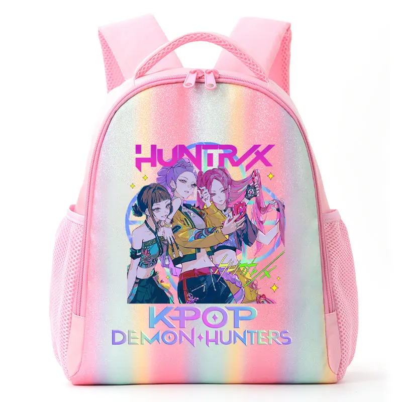 KPop Demon Hunters Huntrix Kawaii Rainbow Backpack